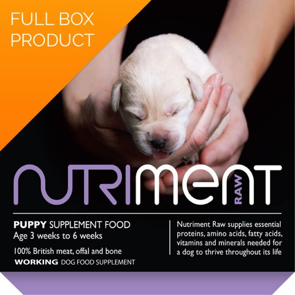 nutriment puppy feeding guide